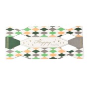 Crackers de Noël à remplir 13x6.5x5.5 cm - Blanc - Vert x1