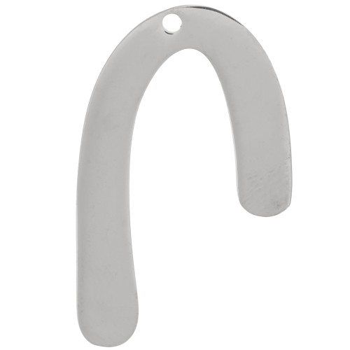 Pendentif design 30x19 mm - Acier inoxydable 304 x1