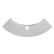 Pendentif demi-cercle 9x24 mm - Acier inoxydable 304 x1|raw }}