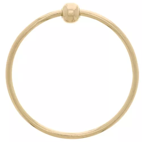 Bague spinner - bague anti stress - Taille 54 - Gold filled (or laminé) x1