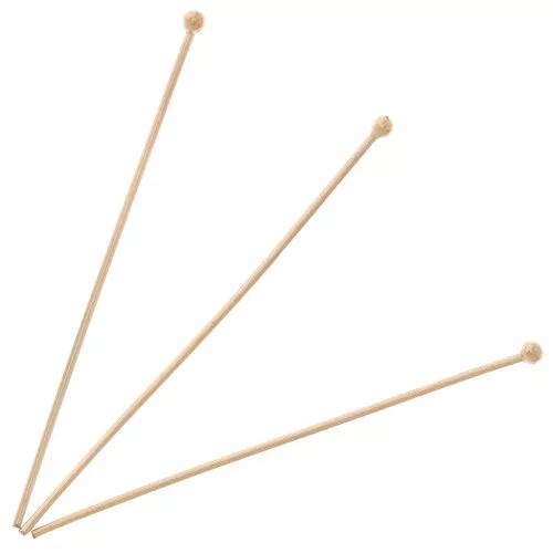 Clous tête boule 37x0.6 mm - Gold filled (or laminé) x10