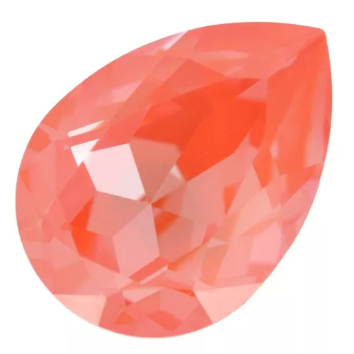 Cabochon PureCrystal 4320 14x10 mm - Crystal Orange Ignite x1