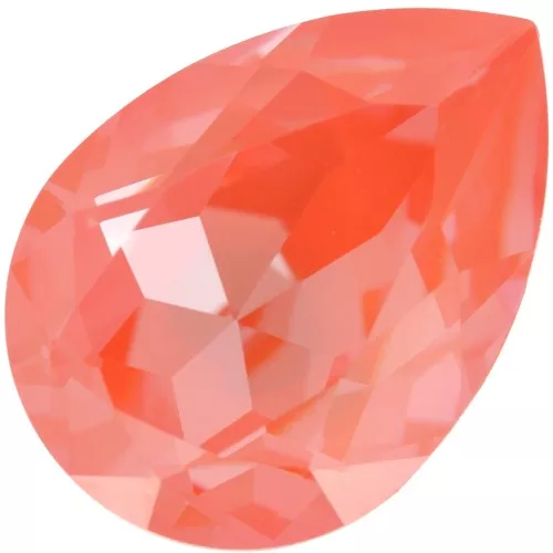 Cabochon PureCrystal 4320 18x13 mm - Crystal Orange Ignite x1