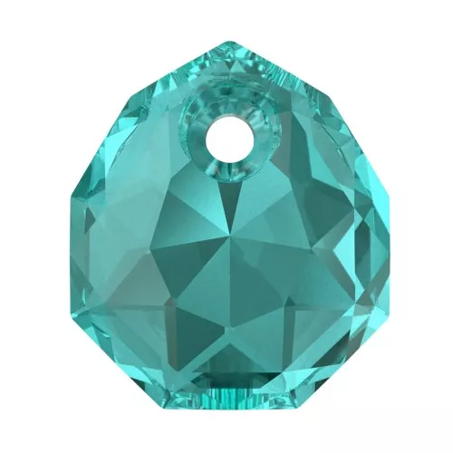 Pendentif PureCrystal 6436 Majestic Pendant 9 mm - Blue Zircon x1