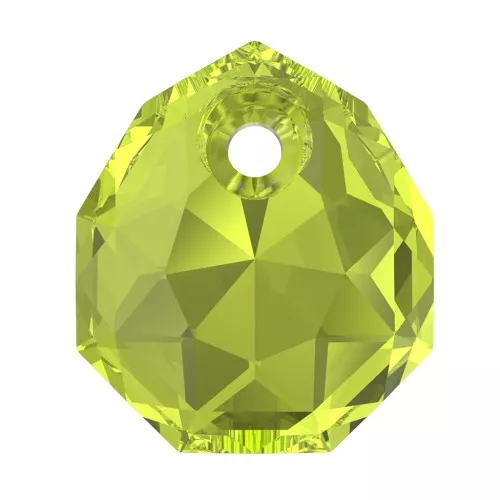 Pendentif PureCrystal 6436 Majestic Pendant 9 mm - Citrus Green x1