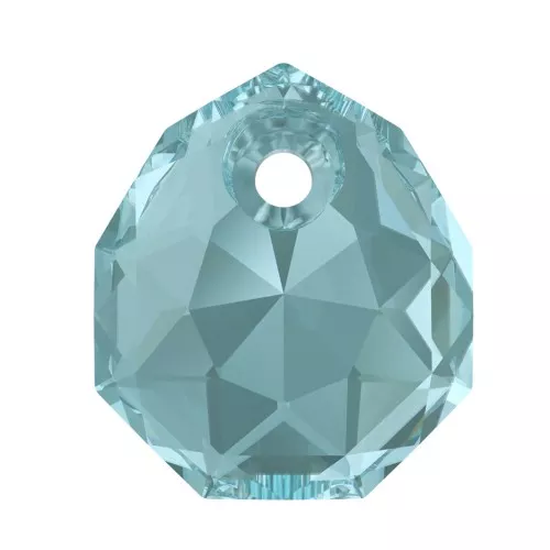 Pendentif PureCrystal 6436 Majestic Pendant 9 mm - Aquamarine x1