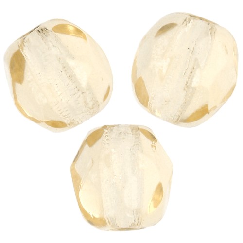 Facettes 3 mm Light Topaz  x50