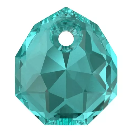 Pendentif PureCrystal 6436 Majestic Pendant 11.5 mm - Blue Zircon x1