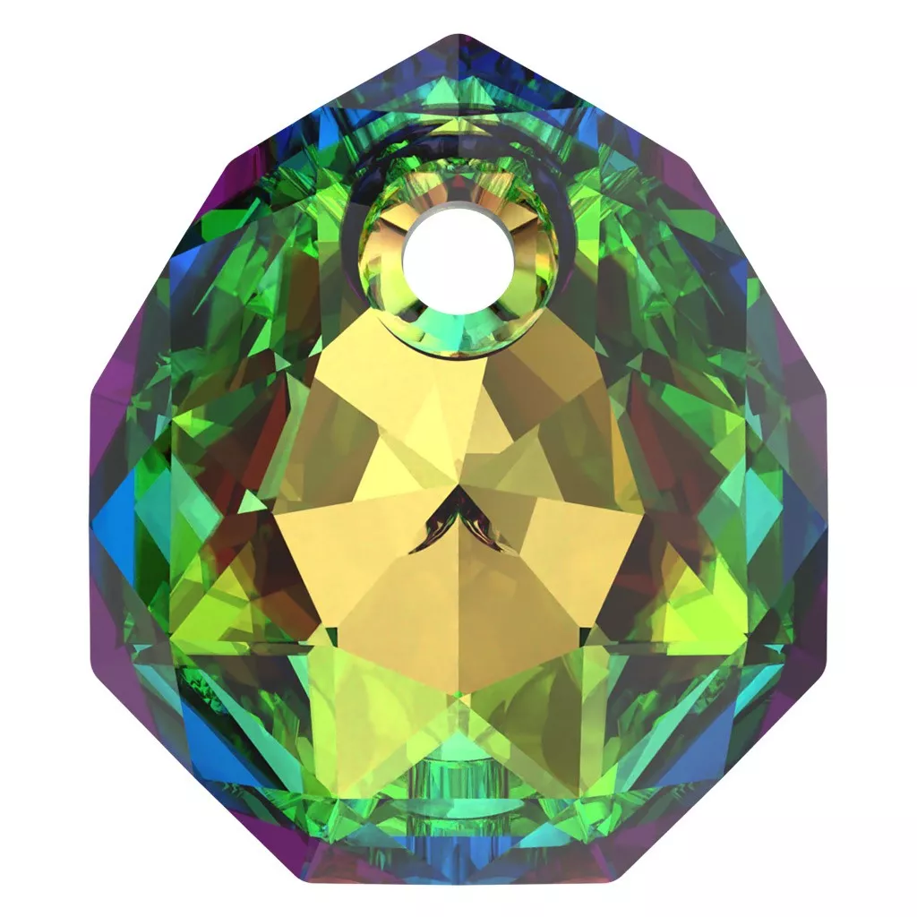 Pendentif Cristal Brut à Identifier - Bijou Mystère Vintage En Pierre Naturelle