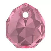 Pendentif PureCrystal 6436 Majestic Pendant 16 mm - Rose x1