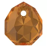 Pendentif PureCrystal 6436 Majestic Pendant 16 mm - Light Amber x1