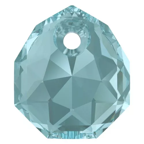 Pendentif PureCrystal 6436 Majestic Pendant 16 mm - Aquamarine x1