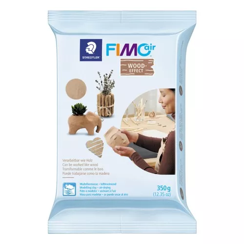Pâte Fimo Air - Effet bois (n°W7) x350g