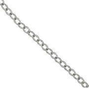 Chaîne maille fantaisie 7.1 mm - Acier inoxydable 304 x99cm|raw }}