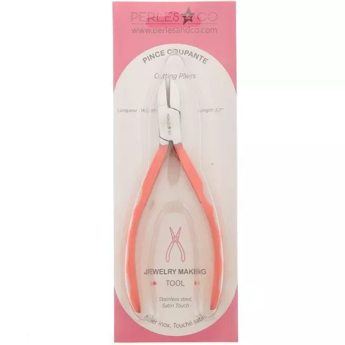 Pince coupante 14.5 cm by Perles&Co - Satin Touch Coral x1