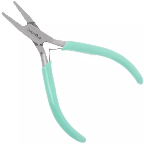 Pince pour perles à écraser courbée pour perles 2 et 3mm à ressort by Perles&Co x1