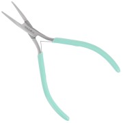 Pince plate bouts ronds à nez long & fin avec ressort 13 cm By Perles&Co - Mint|raw }}