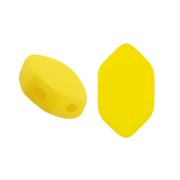 Perles en verre Paros® par Puca® 7x4 mm - Jonquil Opal Mat x10g|raw }}