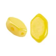 Perles en verre Paros® par Puca® 7x4 mm - Jonquil Opal Luster x10g