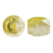 Perles en verre Baros® par Puca® 6x5 mm - Ice Slushy Pineapple x10g