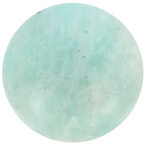 Cabochon rond 14 mm en pierre gemme - Amazonite x1