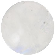 Cabochon rond 14 mm en pierre gemme - Pierre de lune x1|raw }}