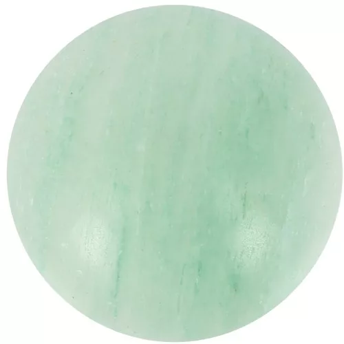 Cabochon rond 14 mm en pierre gemme - Aventurine x1