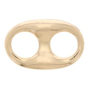 Intercalaire grain de café 20x13 mm - Doré x1|raw }}