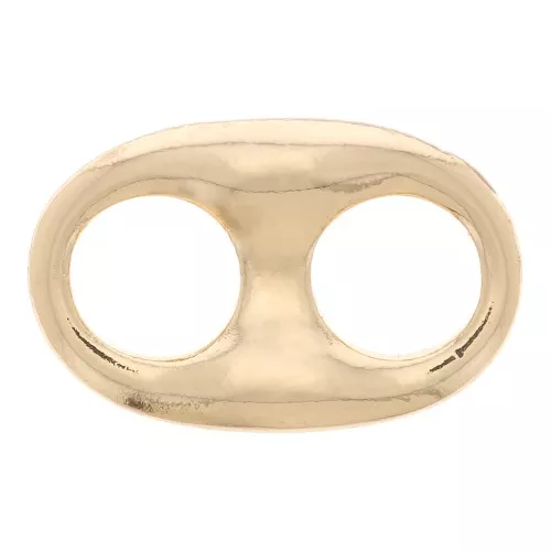 Intercalaire grain de café 20x13 mm - Doré x1