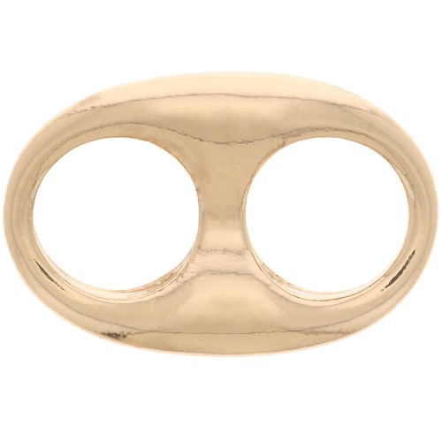 Intercalaire grain de café 22x14.5 mm - Doré x1