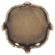 Serti griffe dos fermé pour cabochon PureCrystal 4470 10 mm - Bronze x1|raw }}