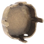 Serti griffe dos fermé pour cabochon PureCrystal 4470 10 mm - Bronze x1