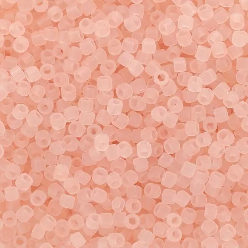 Rocaille Toho 15/0 TO15R11F - Transparent Rosaline Frosted x8g