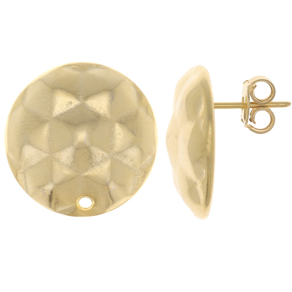 Boucles d'oreilles Nina Ricci Doré en