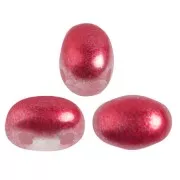 Perles en verre Samos® par Puca® 7x5 mm - Ice Slushy Cherry x10g