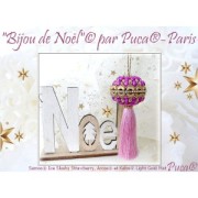 Perles en verre Samos® par Puca® 7x5 mm - Opaque White Bronze Mat x10g