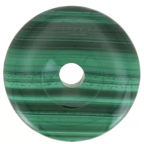 Donuts 30 mm pierre gemme - Malachite x1