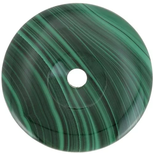Donuts 40 mm pierre gemme - Malachite x1