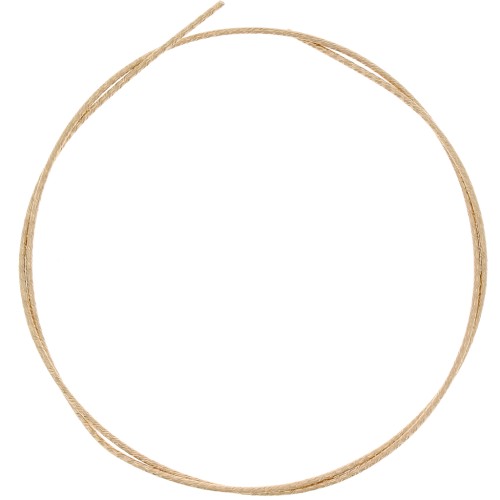 Fil semi-dur diamanté 1.27 mm en Gold filled (or laminé)  x50cm