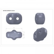 SuperDuo assortiment 2.5x5 mm - Little Boy Blue x10g