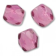 Facettes 3 mm Fuchsia  x50