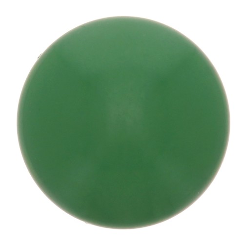 Cabochon rond en résine opaque 12 mm - Vert sapin x1