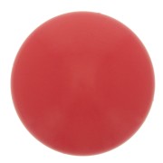Cabochon rond en résine opaque 12 mm - Rouge x1|raw }}