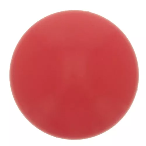 Cabochon rond en résine opaque 12 mm - Rouge x1