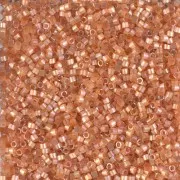 Miyuki Delica 11/0 DB1864 - Silk Inside Dyed Topaz AB x8g