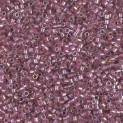 Miyuki Delica 11/0 DB1745 - Sparkling Antique Rose Lined Crystal AB x8g|raw }}