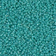 Rocaille Miyuki 15/0 0481 - Opaque Turquoise Green AB x8g|raw }}