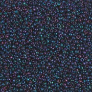 Rocaille Miyuki 15/0 0469 - Metallic Bronze Eggplant Iris x8g|raw }}