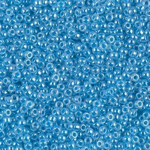 Rocaille Miyuki 11/0 537 - Blue Ceylon x8g