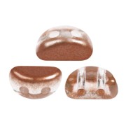 Perles en verre Kos® par Puca® 6x3 mm - Ice Slushy Cola x10g|raw }}